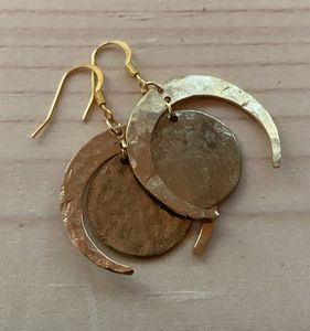 High Quality Handcrafted Gold-Plated Brass Metal <b>Cuff</b> <b>earrings</b> Fashion Jewelry from India - Product Image 4