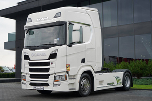 PREMIER PROPRIÉTAIRE SCANIA R 500 EURO 6 4X2 TRACTEUR D'OCCASION BLANC EN BON ÉTAT 2021 - Product Image 1