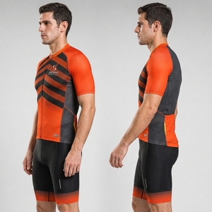 Meilleur produit tendance : Ensemble de tenue de cyclisme ajustée, designs personnalisés, uniforme de cyclisme de haute qualité à prix abordable - Product Image 5