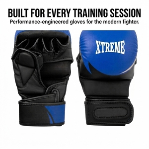 Gants de combat MMA personnalisés à demi-doigts, taille sur mesure, pour hommes et femmes, vente en gros, équipement d'entraînement MMA - Product Image 4