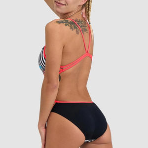 Traje de Baño de Una Pieza para Mujer, Sexy, Sólido, de Verano, para Playa, con Sublimación Personalizada - Product Image 2