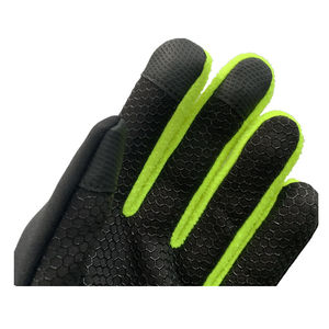 Gants thermiques d'hiver en cuir, antidérapants, coupe-vent, protection UV, pour course en plein air, cyclisme, course, écran tactile, chauds - Product Image 6