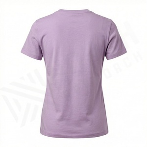 Top Corto Básico Ligero y Holgado para Mujer, 100% Algodón Poliéster, Estilo Moderno para Gimnasio, Halloween, Color Personalizado - Product Image 2