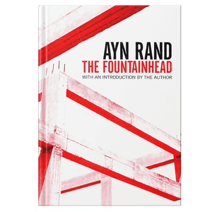 The Fountainhead de l'auteur Ayn Rand, impression de livre à couverture souple personnalisée - Product Image 1