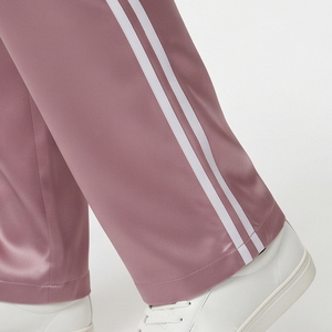 Pantalones de dormir de satén de pierna ancha para mujer, cintura elástica, ajuste holgado, pantalón de seda para dormir, pantalones de satén de noche con cintura elástica para mujer - Product Image 5