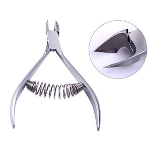 Coupe-cuticules en acier inoxydable, pousse-cuticules, coupe-ongles, accessoires pour soins des ongles, outils de pédicure - Product Image 1