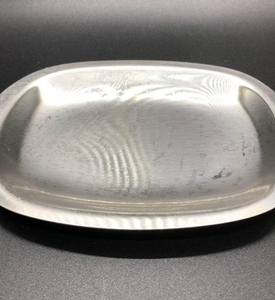 Vintage Classic Aluminium metal Deep Oval Serving Tray Kitchenware Dishes & Plates Luxury Plate <b>Table</b> <b>Top</b> Serving food - Product Image 1