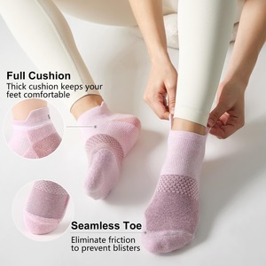 Warpro Custom Womens Pastel Low Cut Ankle <b>Socks</b> Breathable <b>No</b> <b>Show</b> Athletic Cushioned Running Casual <b>Socks</b> OEM Wholesale Apparel - Product Image 6