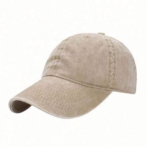 Gorra de Béisbol Personalizada de 6 Paneles con Logotipo de Goma PVC, Unisex, Impermeable, de Alta Calidad, Estilo Desgastado - Product Image 4