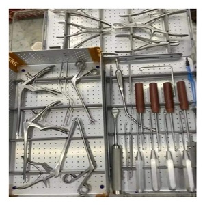 Ensemble d'instruments chirurgicaux pour la décompression vertébrale, la fixation vertébrale, la préparation osseuse et la chirurgie orthopédique professionnelle - Product Image 2
