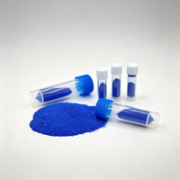 Peptide de cuivre bleu 99% GHK-Cu, poudre de matière première cosmétique soluble dans l'eau de haute pureté, paquet de 1g, CAS 89030955, formule moléculaire