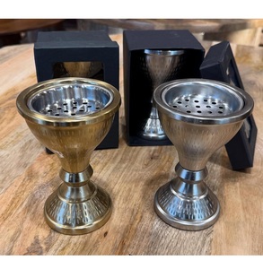 Trending Design Brass and Stainless Steel Gold Color Customized Shape Bakhoor and Incense <b>Burner</b> Bowl with Finest Quality - Product Image 4