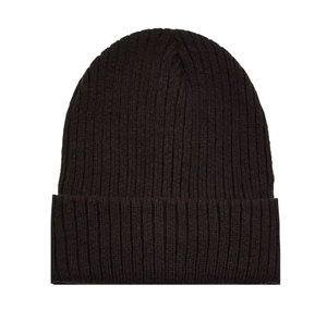 Bonnet doux à revers en tricot premium, chaud et confortable, pour l'hiver, style décontracté, haute qualité, tricot côtelé épais - Product Image 3