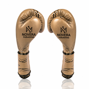 Gants de boxe professionnels personnalisés en cuir de vachette, pour entraînement au sac de frappe, kickboxing, sparring, imperméables, respirants, avec large sangle rembourrée - Product Image 5
