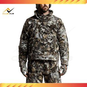 เสื้อแจ็คเก็ตกันน้ำสำหรับล่าสัตว์ในฤดูหนาวสำหรับผู้ชาย  แบบกันลม ลายพราง ผลิตในประเทศปากีสถาน คุณภาพสูง - Product Image 6