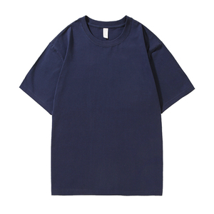 Camiseta de algodón 100% para hombre, manga corta, cuello redondo, estampada, transpirable, con gráfico personalizado, informal. - Product Image 4