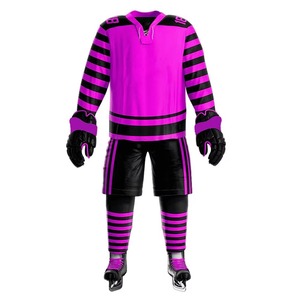 Servicio de Diseño Personalizado de Uniformes de Hockey sobre Hielo para Jóvenes y Adultos con Acabado Premium y Corte Moderno - Product Image 6