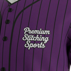 Impression numérique personnalisée, uniforme de baseball, maillot de softball, matière polyester, durable, vente en gros, uniformes de sport, vêtements d'échauffement - Product Image 4