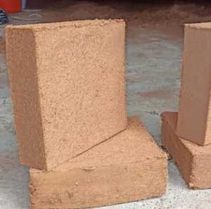 Cocopeat doublement lavé à faible teneur en EC, qualité hydroponique, export Inde, blocs de cocopeat à haute teneur en EC, fournisseur d'exportation, fibres de coco en vrac Inde - Product Image 4