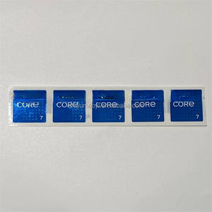 Autocollants en gros Core I5/I7/I9 Autocollants pour ordinateur portable Étiquette de processeur d'ordinateur Autocollant d'étiquette divers - Product Image 2