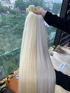 Expédition mondiale Extensions de cheveux en vrac Produit à succès 2025 Couleur brun blond foncé 100% cheveux vierges vietnamiens - Product Image 6