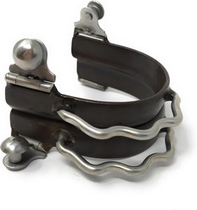 Espuelas para Caballos, Espuelas de Equitación Western, Espuelas de Vaquero de Acero Inoxidable, Espuelas Ecuestres Ajustables - Product Image 3