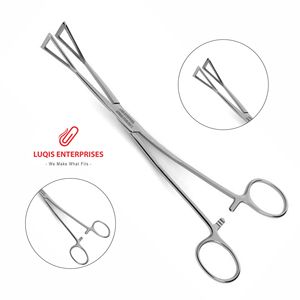Pinces thoraciques Lovelace pour la manipulation des poumons, en acier inoxydable, instrument chirurgical médical - Product Image 1