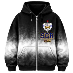 Sigma Gamma Rho <b>Women's</b> Tie Dye <b>Jogger</b> Tracksuit Blue <b>White</b> Color Custom Greek Letter Hoodie Sweatpants Sorority Sportswear - Product Image 6