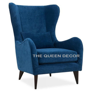Sillón de Salón Nórdico Minimalista con Respaldo Alto, Mueble Americano de Lujo para Sala de Estar, Dormitorio u Hotel, Duradero y Elegante - Product Image 4