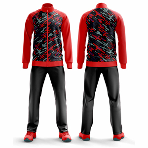 Survêtement en polyester avec logo personnalisé, vente en gros, OEM, ODM, qualité supérieure, ensemble veste et pantalon pour entraînement sportif, fabricant, usine - Product Image 2
