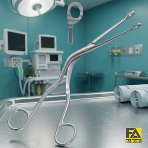 Pinces à cathéter Najmmy Magill en acier inoxydable, instrument chirurgical manuel, chirurgie générale, certifié CE Classe I - Product Image 2