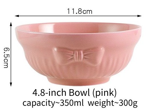 Tazón de 4.8" (rosa)