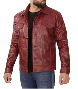 Chaquetas de Cuero para Hombre, Moda Otoño, Nuevas, Precios Razonables, Diseño Ligero - Product Image 4