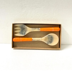 Elegant Resin <b>Salad</b> <b>Server</b> Set Modern Design Flatware Set <b>Salad</b> <b>Server</b> Or Spoon Top Quality Kitchen Gadgets Cutlery Set - Product Image 2