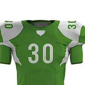 Uniforme de Fútbol Americano Personalizado 100% Poliéster, Diseño Transpirable, Mangas Cortas, Tallas Grandes, Alta Calidad, Último Modelo, Precio Razonable - Product Image 4