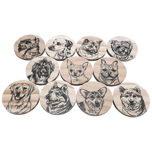 Multi-functional Wooden Schnauzer Phone Socket Holder Stand for <b>Bed</b> and Desk - Product Image 2