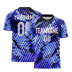 Conjunto de Uniforme de Fútbol Personalizado al por Mayor, Camiseta y Pantalones Cortos Transpirables para Jugadores de Equipo, Diseño Personalizado - Product Image 6