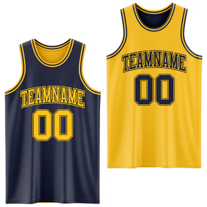 Maillot de basket-ball réversible personnalisé, vêtements de sport pour équipe - Product Image 1