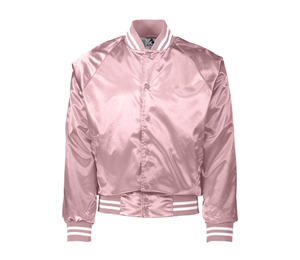 High Quality Solid Satin Bomber Jacket for Women with <b>Camouflage</b> Knitted Construction and Breathable Feature - Product Image 3