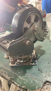 Vente en gros de roues pivotantes robustes en aluminium nouvel amortisseur en caoutchouc pour pièces d'équipement de manutention - Product Image 5