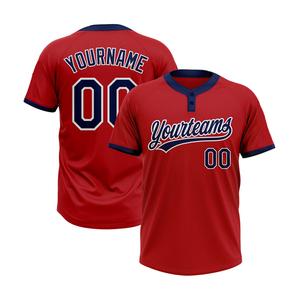 Maillots de baseball brodés, maillots de baseball pour hommes, vente en gros, prix bas, nouveau style, impression par sublimation - Product Image 2