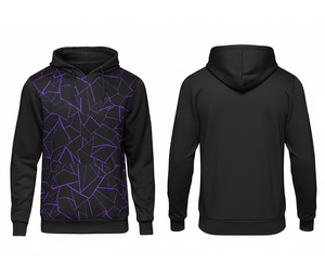 Sweat à capuche entièrement sublimé, design personnalisé pour équipe sportive – Sweat à capuche personnalisé pour équipe, vêtements d'entraînement pour hommes, femmes et jeunes, veste à capuche de sport - Product Image 2