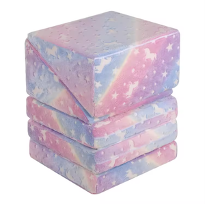 Sofá Plegable para Bebés, Tapete de Juego de Esponja Suave con Diseño de Flores, Muebles Infantiles para Niños de 3 Años en Adelante - Product Image 6