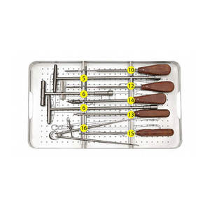 Pin Quirúrgico Frontal de Acero Inoxidable de Doble Acción para Corte y Desbaste, para Ortopedia Veterinaria, de Surgiright Instrument - Product Image 2