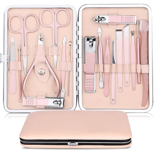 Kit de podologie à domicile de haute qualité certifié CE, 6 instruments en acier inoxydable allemand, nouvelle arrivée, ensemble de manucure et pédicure, étui en cuir - Product Image 4