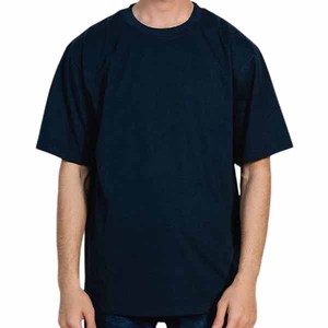 Camiseta de Manga Corta para Hombre, Diseño Nuevo, 100% Algodón, Antiarrugas, Tejido de Punto, Logotipo Personalizado, Color Sólido, Alta Calidad, Estilo Casual - Product Image 1