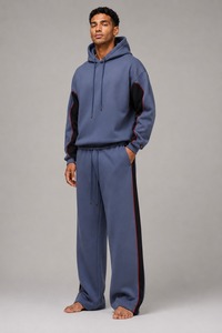 Conjunto Deportivo de Dos Piezas para Hombre, Estampado, Informal, de Invierno, de Forro Polar, de Secado Rápido, con Cierre de Cordón Ajustable, Personalizable - Product Image 4