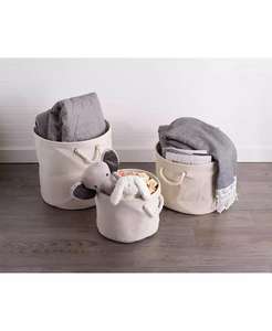 Contenitore in poliestere variegato rettangolare medio | Importazioni di Design - Product Image 4