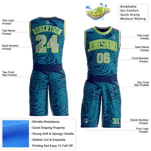 Uniforme de Baloncesto Unisex de Talla Grande, Ligero y Cómodo, Diseño Único, Fabricación Profesional, Alta Calidad - Product Image 2