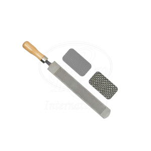 ตะไบแต่งกีบม้าแบบสองด้าน พร้อมด้ามไม้ ขนาด 17 นิ้ว เครื่องมือตัดแต่งกีบม้า - Product Image 4